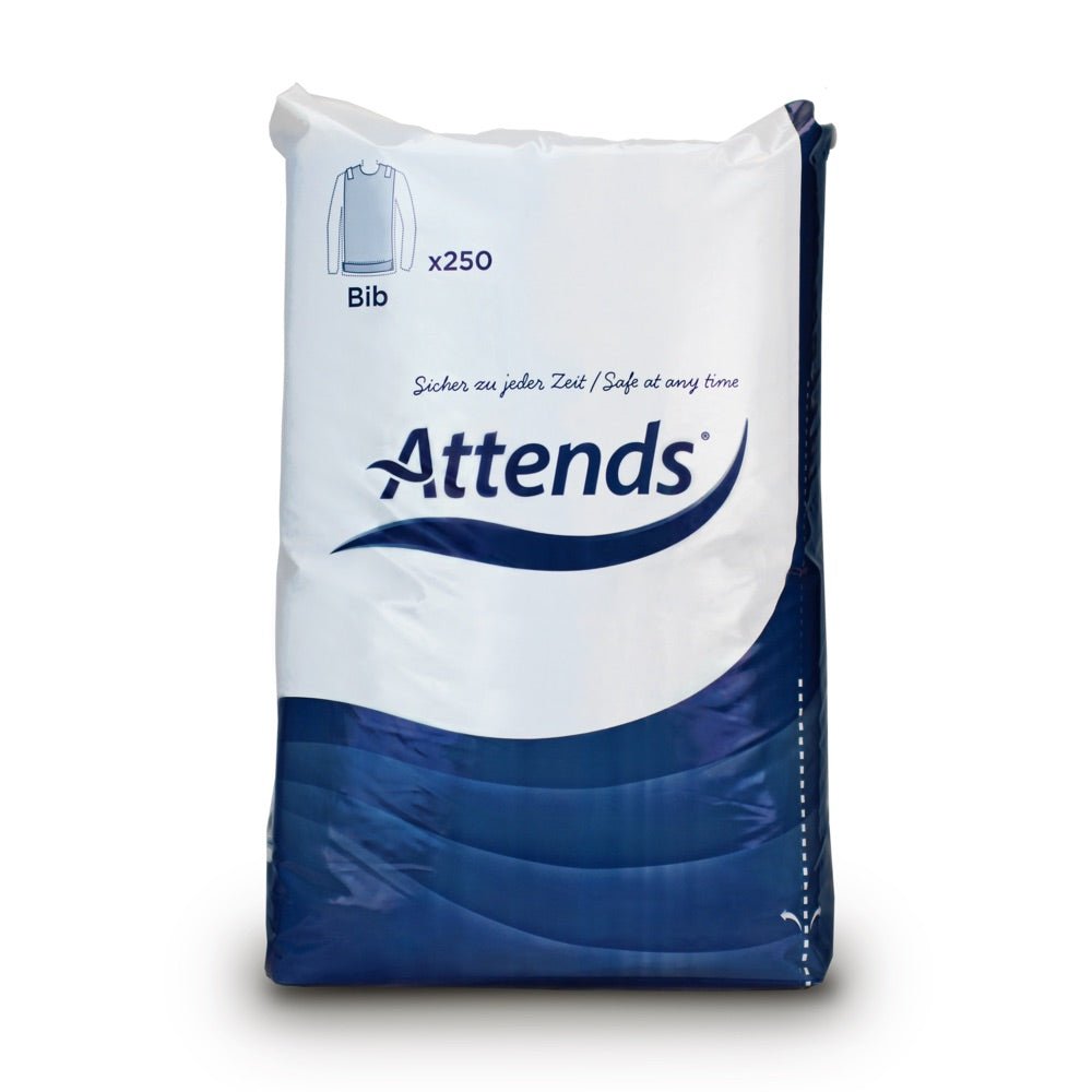 Attends Disposable Adult Bibs - Pack of 250 - Discount Medical