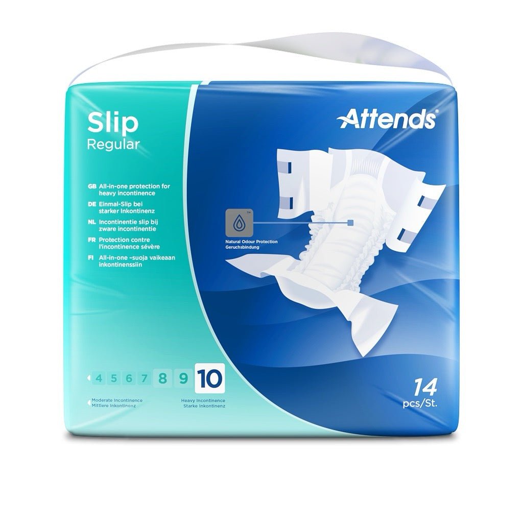 Attends Slip Regular 10 XL, Extra Large - 14 Pack - Discount Medical