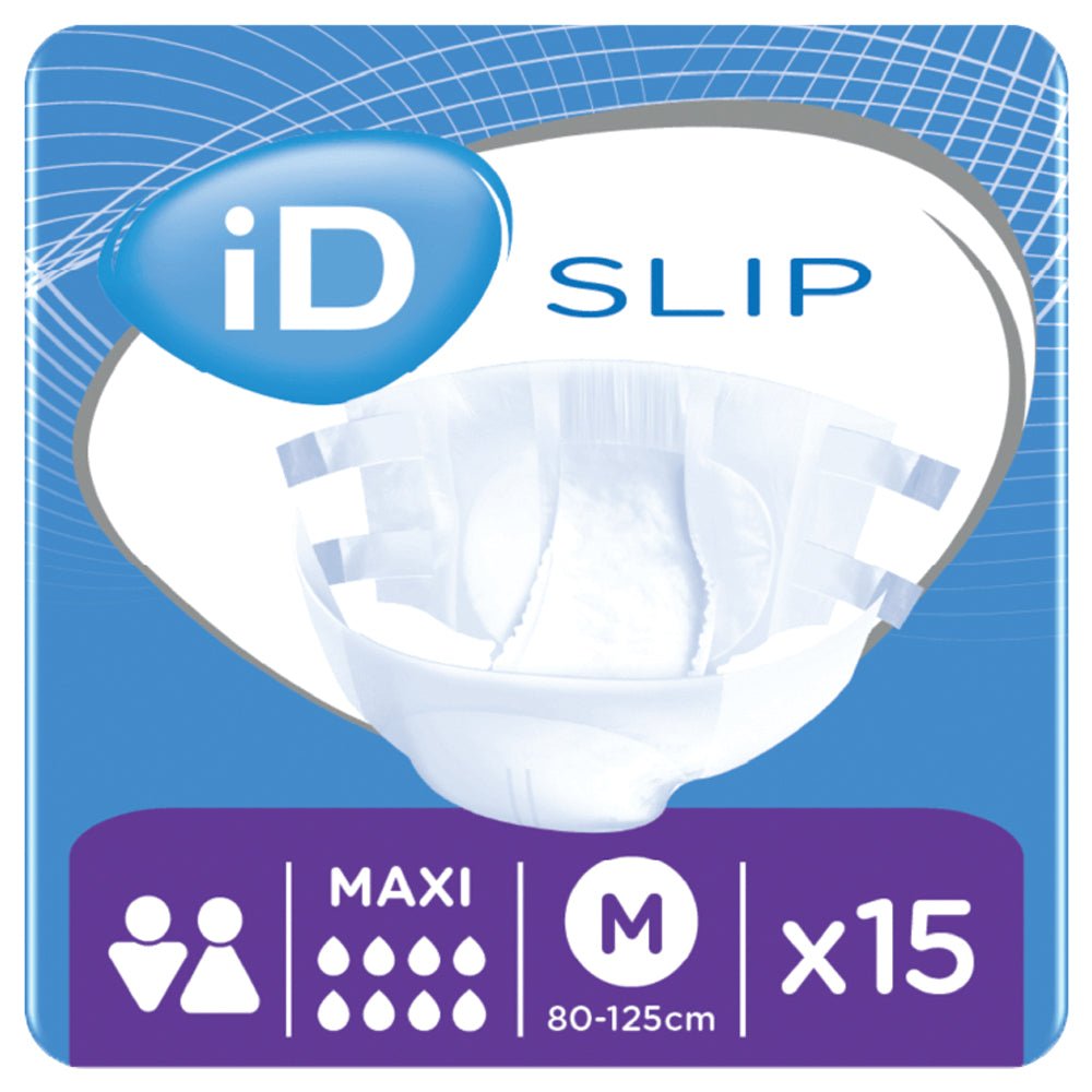 iD Expert Slip Maxi Medium - 15 Pack - Discount Medical