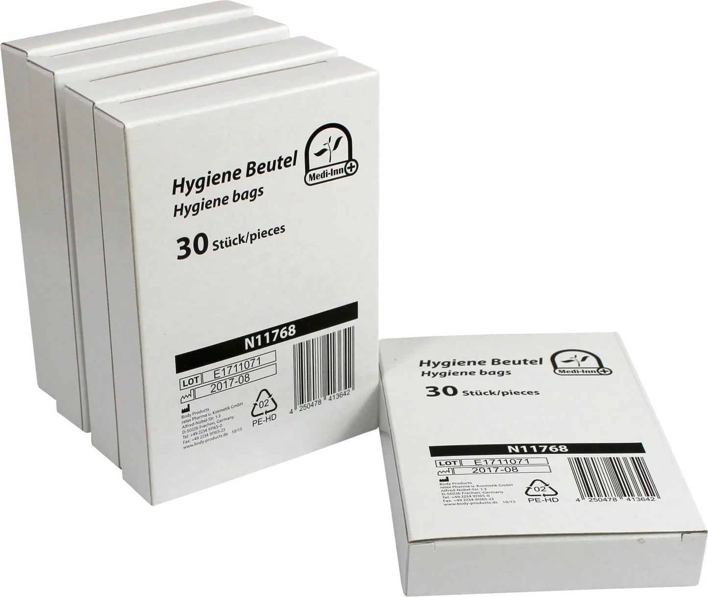 Medi-Inn Disposable Sanitary Bags - 30 Pack