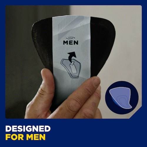 TENA Men Active Fit Protective Shield Extra Light - 14 Pack - Discount Medical