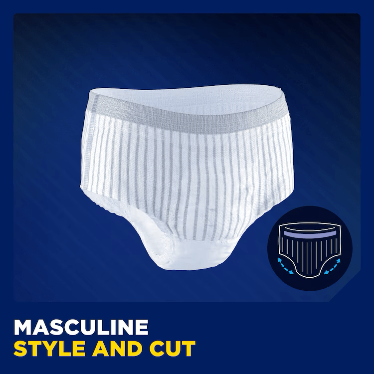 TENA Men Premium Fit Protective Underwear Maxi S/M - 10 Pack - Discount Medical