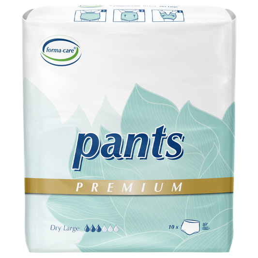 Forma-Care Pants Premium Dry Large - 10 Pack