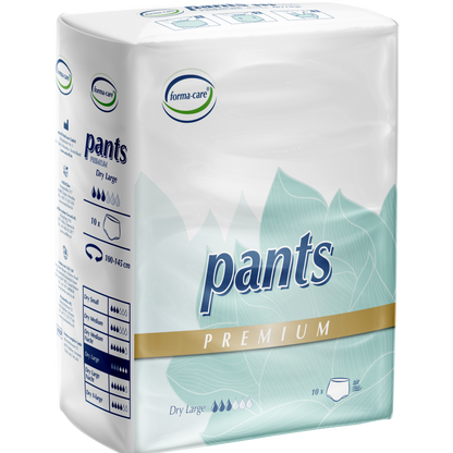 Forma-Care Pants Premium Dry Large - 10 Pack