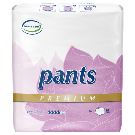 Forma-Care Pants Premium Dry Extra Large - 10 Pack