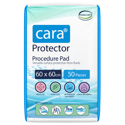 Forma-Care Cara Bed Pads 60 x 60cm - 50 Pack