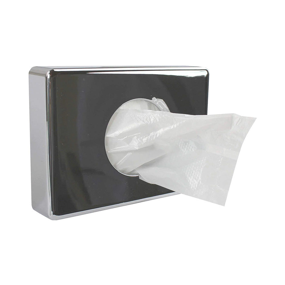Medi-Inn Chrome Sanitary Bag Holder