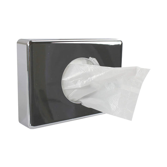 Medi-Inn Chrome Sanitary Bag Holder