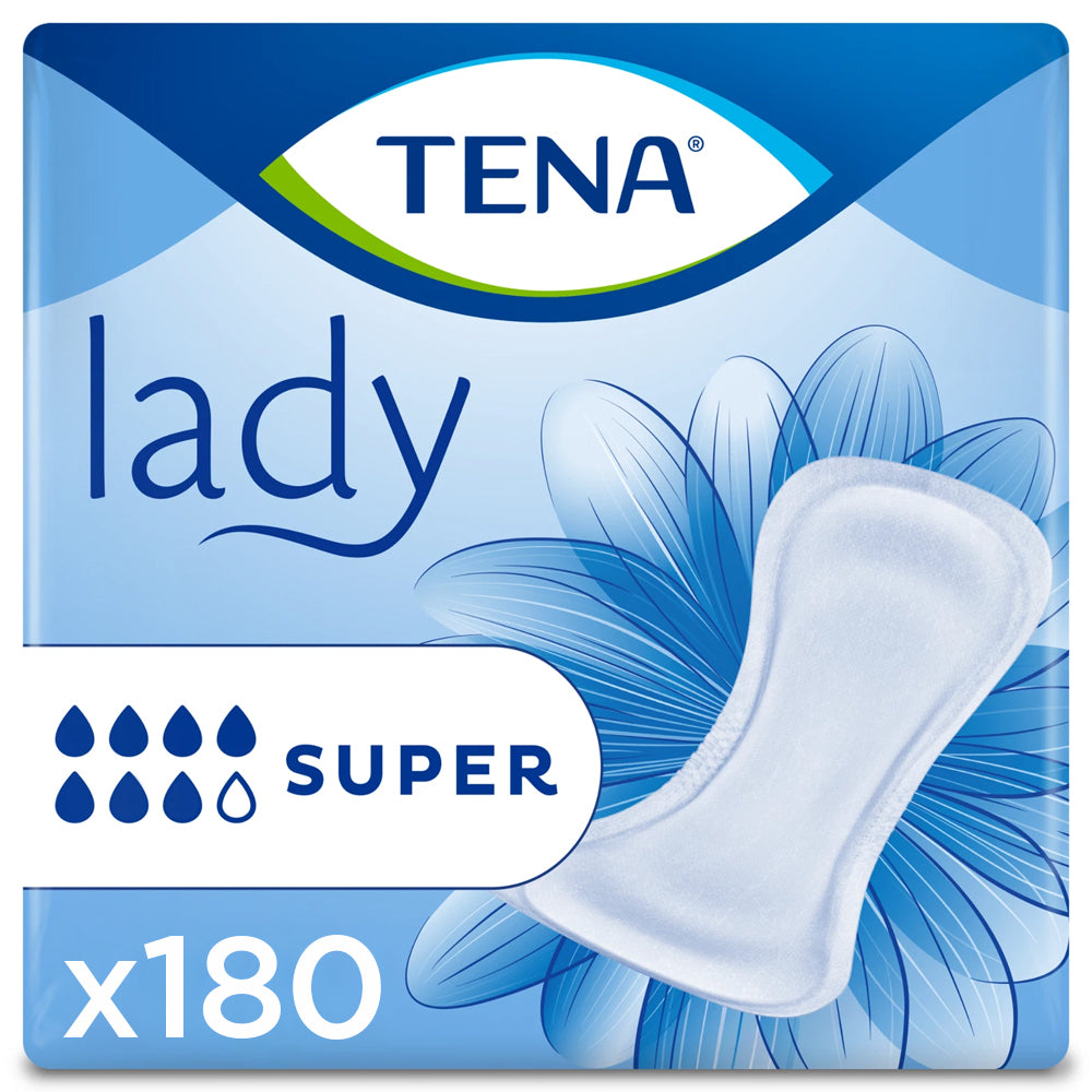 TENA Lady Super (905ml) 6 Packs of 30