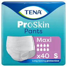 TENA ProSkin Pants Maxi Small (2499ml) 4 Packs of 10