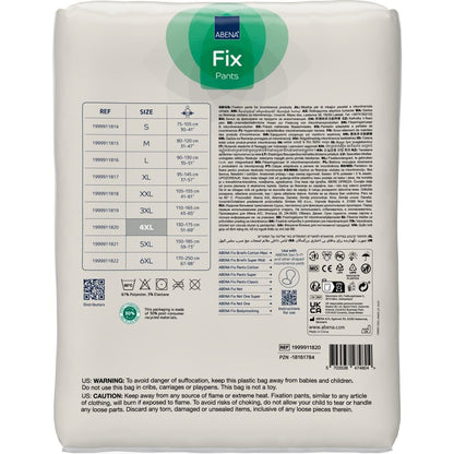 ABENA Fix Pants Super 4XL - 3 Pack - Discount Medical