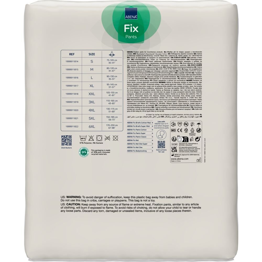 ABENA Fix Pants Super 5XL - 3 Pack - Discount Medical