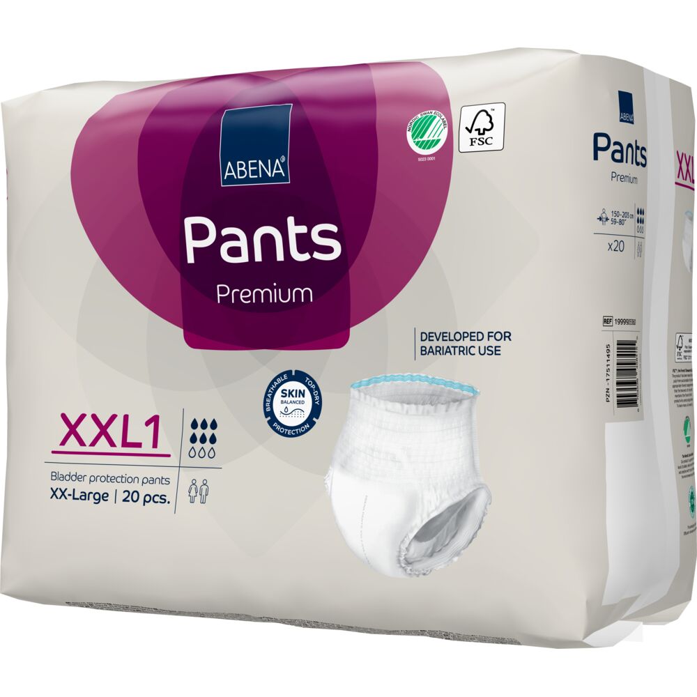 ABENA Pants Premium XXL1 Bariatric - 20 Pack - Discount Medical
