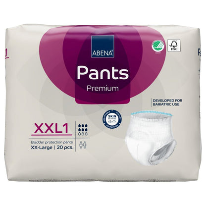 ABENA Pants Premium XXL1 Bariatric - 20 Pack - Discount Medical