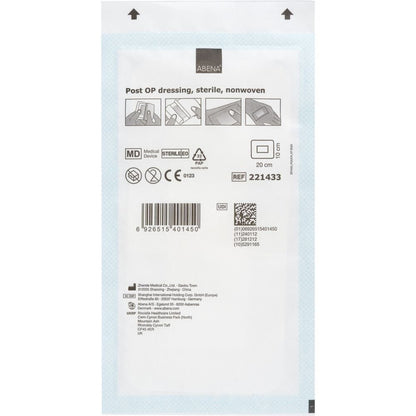 ABENA Post-OP Dressing, Sterile Latex-Free 10x20cm - Pack of 40 - Discount Medical