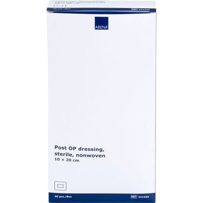 ABENA Post-OP Dressing, Sterile Latex-Free 10x20cm - Pack of 40 - Discount Medical