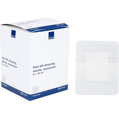ABENA Post-OP Dressing, Sterile Latex-Free 8x10cm - Pack of 70 - Discount Medical