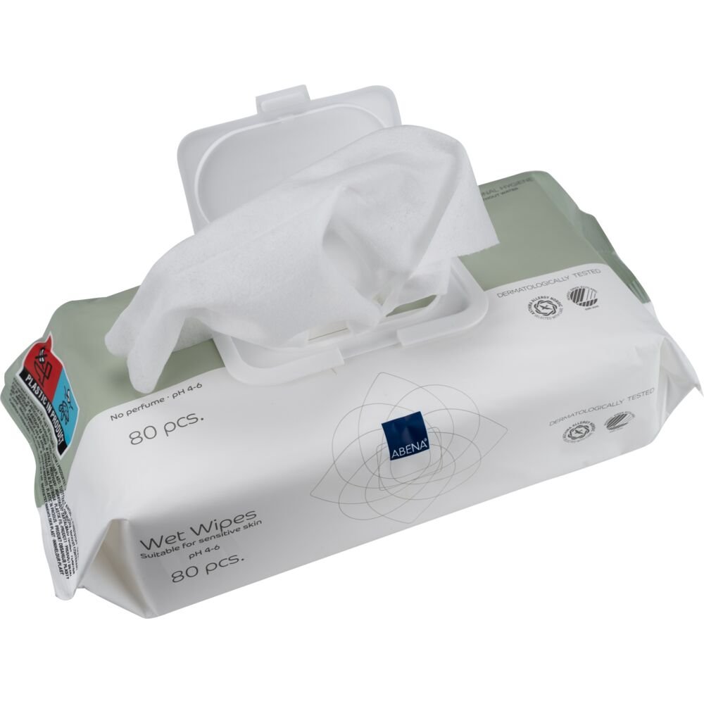 ABENA Wet Wipes - 80 Pack - Discount Medical
