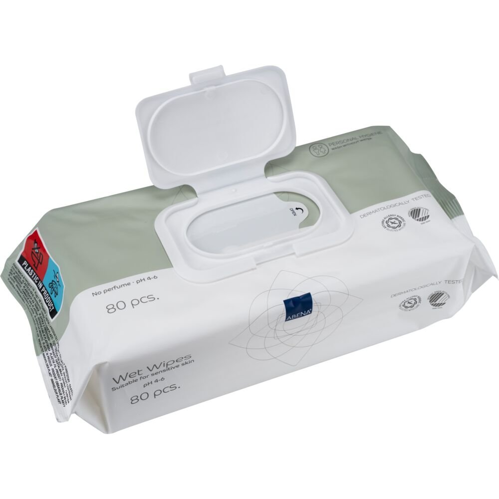 ABENA Wet Wipes - 80 Pack - Discount Medical