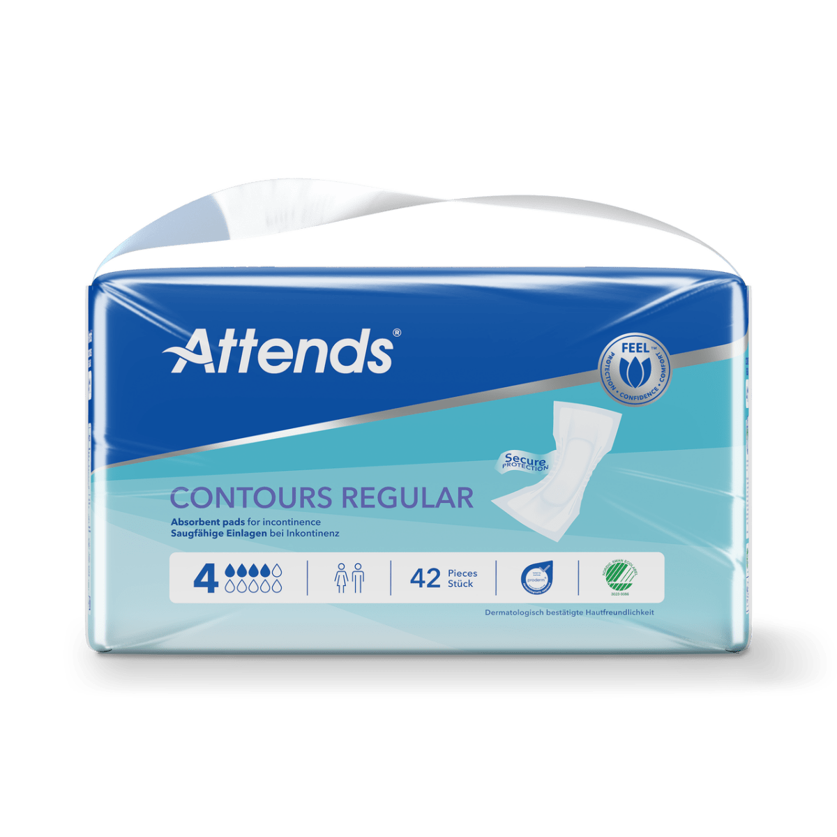 Attends Contours Regular 4 (799ml) 42 Pack - Discount Medical