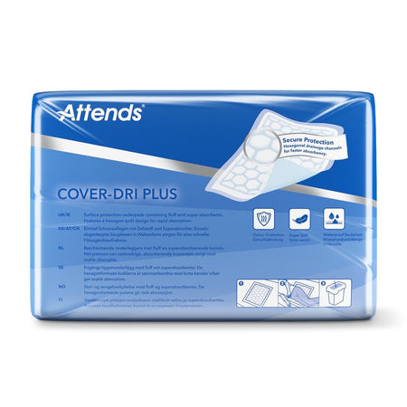 Attends Cover - Dri PLUS 40 x 60 cm Disposable Bed Pads - 50 pack - Discount Medical
