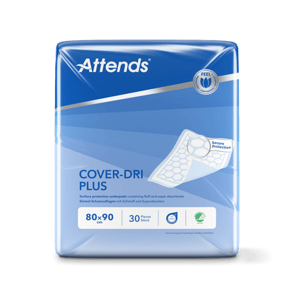 Attends Cover-Dri Plus 80 x 90cm (1729ml) 30 pack - Discount Medical