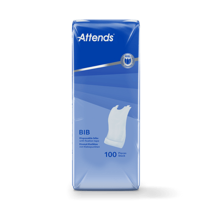 Attends Disposable Adult Bibs - Pack of 100 - Discount Medical