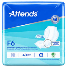 Attends F6 Faecal Pad - 40 Pack - Discount Medical