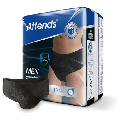 Attends Men Protective Incontinence Underwear 3L Large - Pack of 10 - Discount Medical