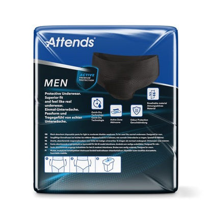 Attends Men Protective Incontinence Underwear 3M Medium - Pack of 10 - Discount Medical