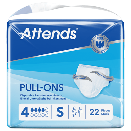 Attends Pull - Ons 4S - Pack of 22 - Discount Medical