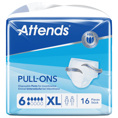 Attends Pull-Ons 6XL  - Pack of 16