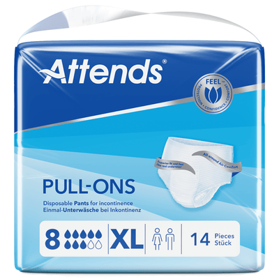 Attends Pull-Ons 8XL - 14 Pack
