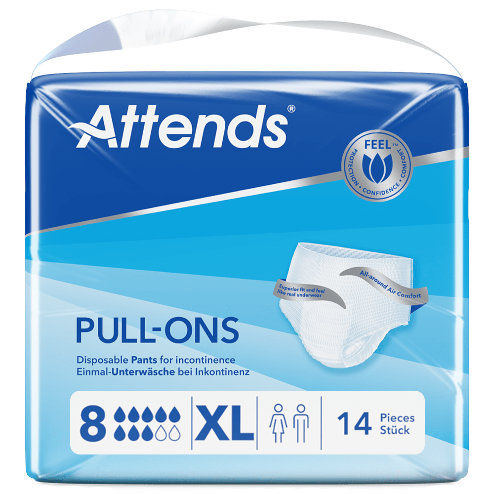 Attends Pull - Ons 8XL - 14 Pack - Discount Medical