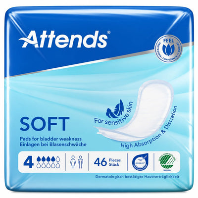 Attends Soft 4 Super (892ml) 46 Pack