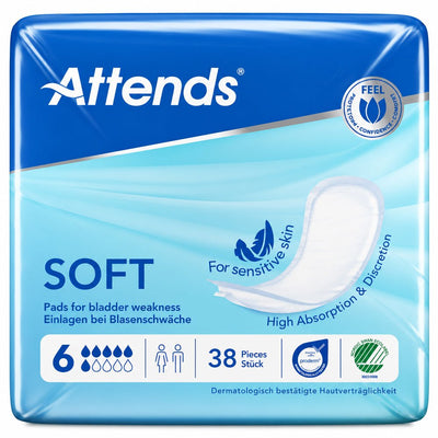 Attends Soft 6 (1064ml) 38 Pack