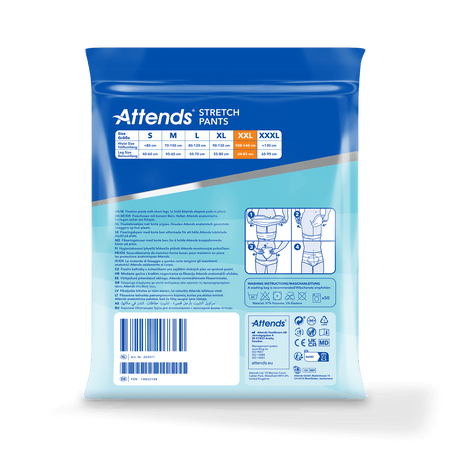 Attends Stretch Pants XXL Washable Fixation Pants - 15 Pack - Discount Medical