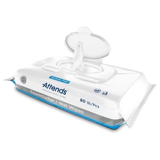 Attends Wet Wipes - 80 Pack