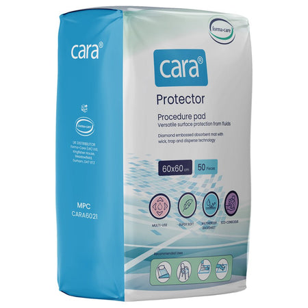Forma - Care Cara Bed Protection Pads 60 x 60 cm - 50 Pack - Discount Medical