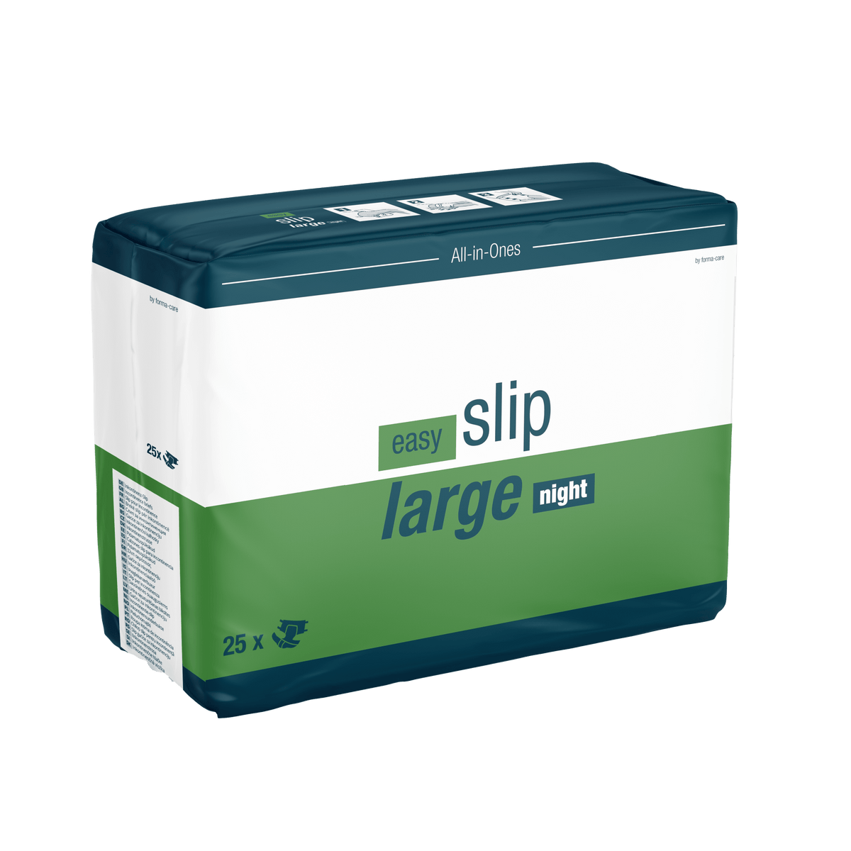 Forma - Care Easy Slip Large Night - 25 Pack - Discount Medical