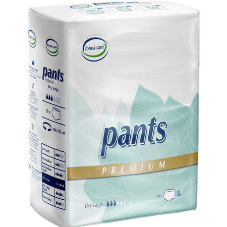 Forma - Care Pants Premium Dry Large - 10 Pack - Discount Medical