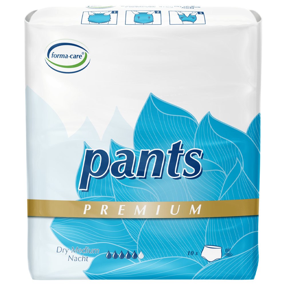 Forma - Care Pants Premium Dry Night Medium - 10 Pack - Discount Medical