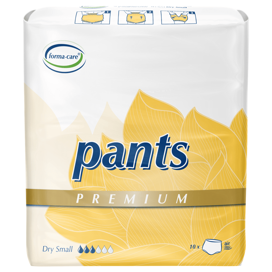 Forma - Care Pants Premium Dry Small - 10 Pack - Discount Medical