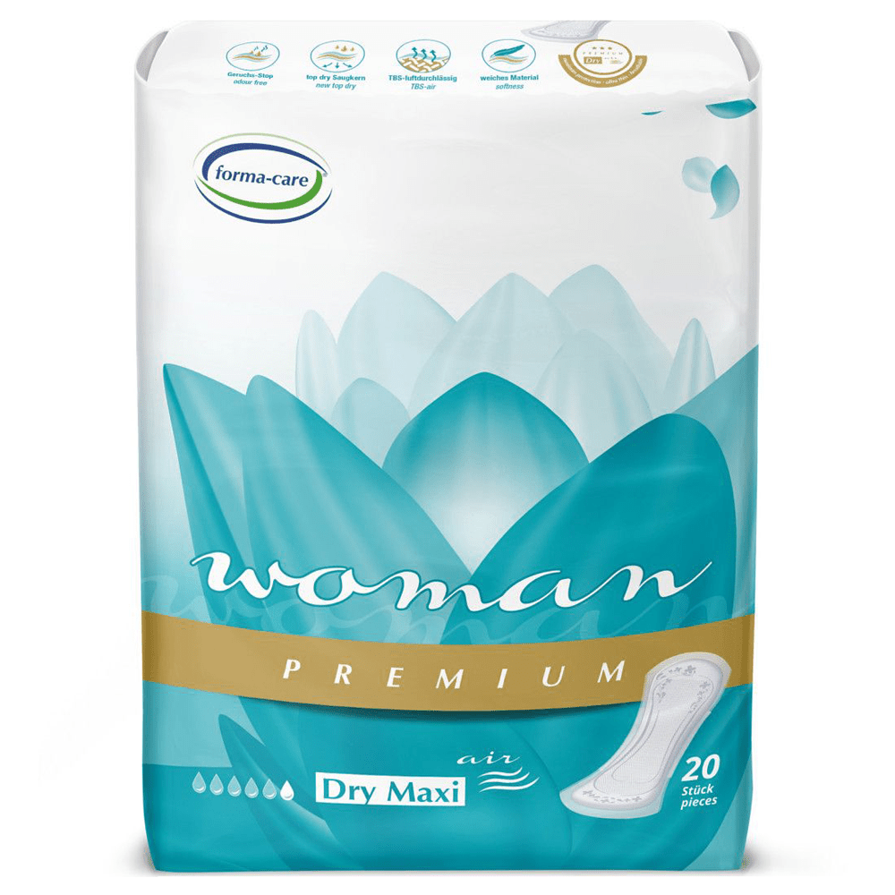 Forma - Care Woman Premium Dry Maxi (815ml) 20 pack - Discount Medical