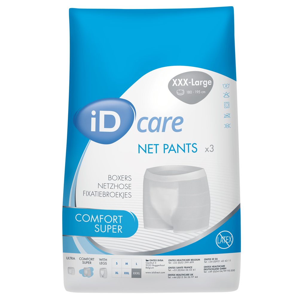 iD Care Net Pants Comfort Super XXXL - 3 Pack - Discount Medical