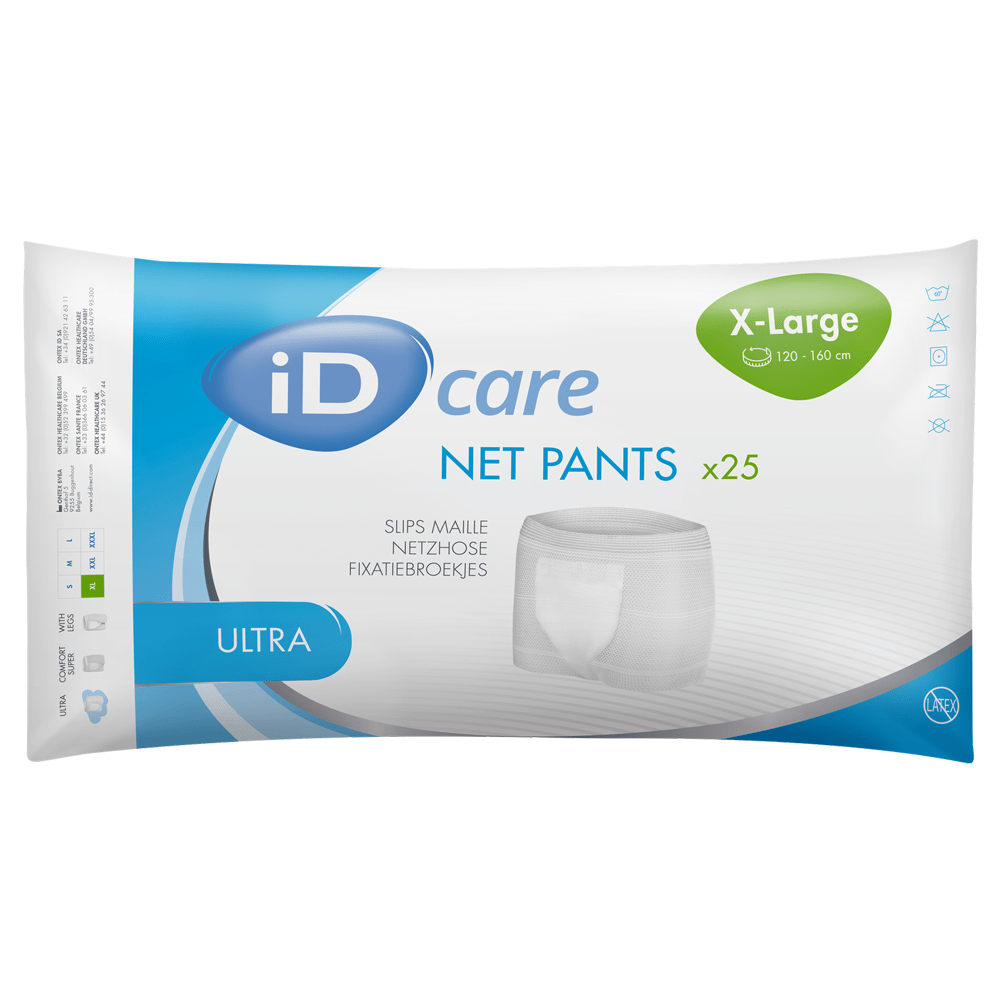 iD Care Ultra Washable Net Pants Extra Large - 25 Pack - Discount Medical