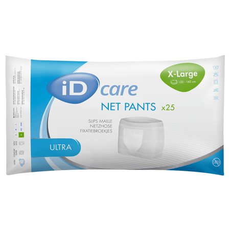 iD Care Ultra Washable Net Pants Extra Large - 25 Pack - Discount Medical