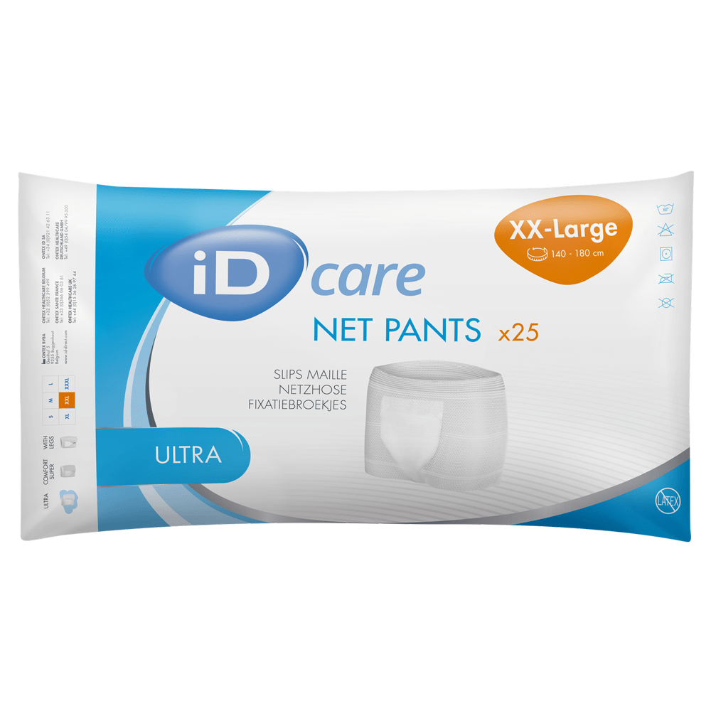 iD Care Ultra Washable Net Pants XXL - 25 Pack - Discount Medical