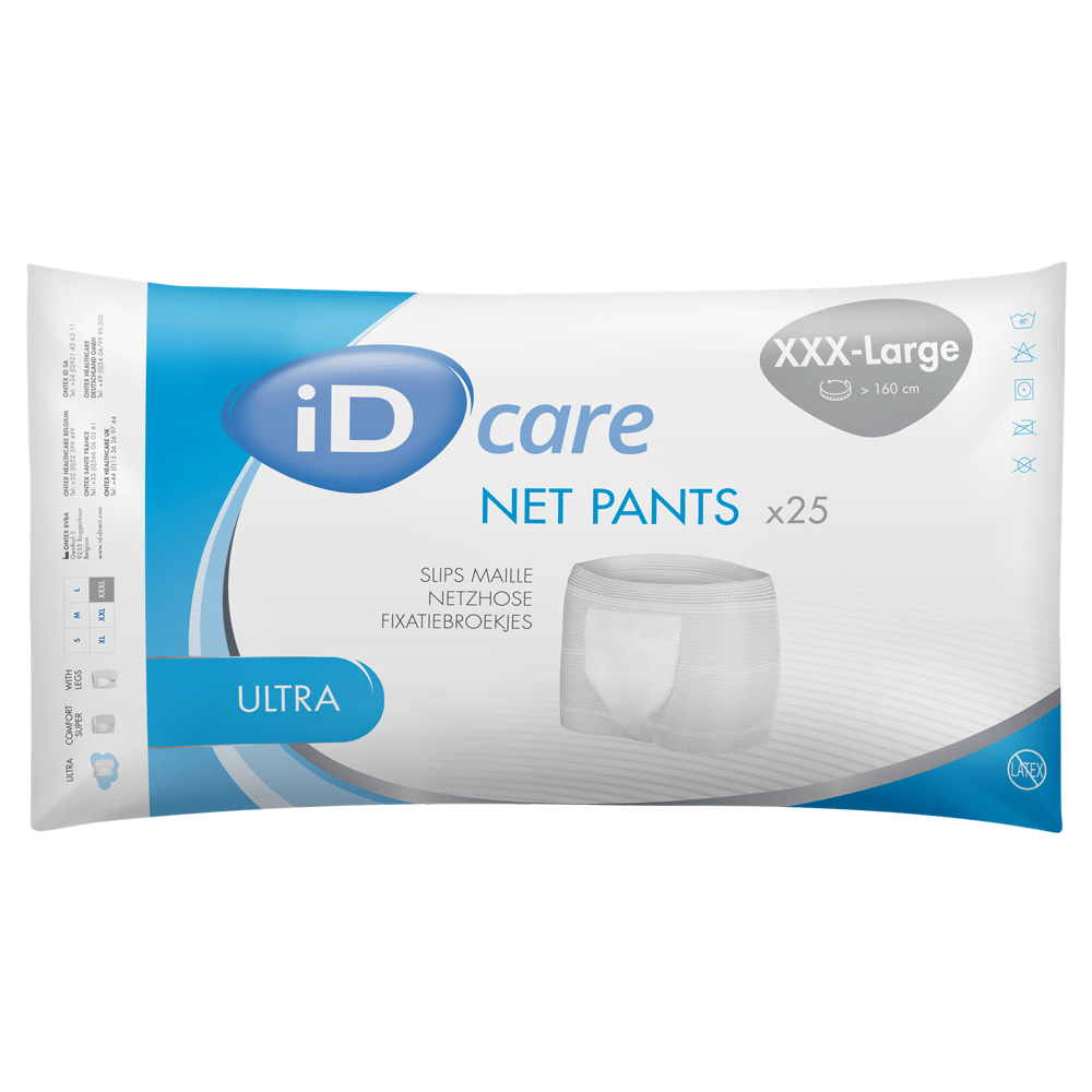 iD Care Ultra Washable Net Pants XXXL - 25 Pack - Discount Medical