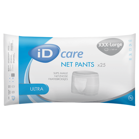 iD Care Ultra Washable Net Pants XXXL - 25 Pack - Discount Medical